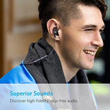 Anker SoundBuds - Slim Wireless Headphones, Lightweight Bluetooth 4.1 Earbuds IPX4 (Water Resistant Sport Headset with Mic)