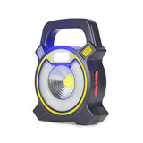 Boruit 15W LED Portable Floodlight Lantern - Outdoor Waterproof 4-Mode Spotlight Lamp for Camping Hiking Tent Light