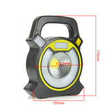 Boruit 15W LED Portable Floodlight Lantern - Outdoor Waterproof 4-Mode Spotlight Lamp for Camping Hiking Tent Light