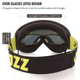 Copozz Ski Goggles - Double Layer UV400 Anti-Fog for men or women (Skiing, Snowboarding, etc) GOG-201 Pro