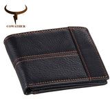 COWATHER 100% top quality cow genuine leather men wallets