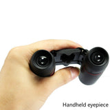 CSO Mini Folding Compact Zoom Binoculars Professional Pocket Telescope Power Spyglass Outdoor Travel Spotting Scope Kid Gift