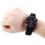 EDC Tactical multi Survival Watch Compass Rescue Rope Paracord Tools - Outdoor Camping bracelet