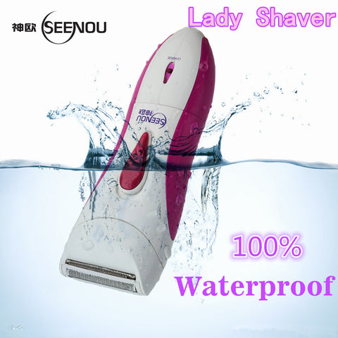 Hot Seller! Women USB Shaver Rechargeable Waterproof Bikini Shaver Device Epilator Electric Scraping