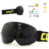 Copozz Ski Goggles - Double Layer UV400 Anti-Fog for men or women (Skiing, Snowboarding, etc) GOG-201 Pro