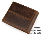 COWATHER 100% top quality cow genuine leather men wallets