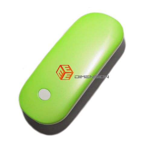 Green Color Pocket Heater Hand Warmer with Power Bank Function 3000mAh