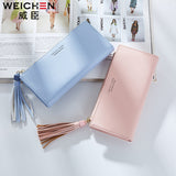 Larger Capacity Women Wallet - Ladies Clutch (ID Card Holders Cell Phone Cash Wallet)