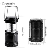Super Bright 30 LED Camping Lantern - Lightweight Outdoor Portable Lights - Water Resistant Camping Lighting Lamp
