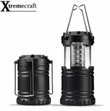 Ultra Bright 30 LED Collapsible Camping Lanterns Light For Hiking Camping Emergencies - Lightweight Portable Lantern