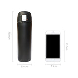 Hoomall Stainless Steel Thermal Bottle Insulated Coffee Holder - Vacuum Flasks Drinkware - 350/500ML