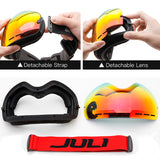 Ski Goggles,Winter Snow Sports Snowboard Goggles with Anti-fog UV Protection for Men Women Youth Snowmobile Skiing Skating mask