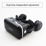 Shinecon 6.0 VR Pro Headset - Virtual Reality for Smartphones - 3D Glasses Mobile Google BOX + Headphone for 4-6' Phone
