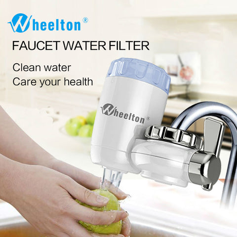 Wheelton Water Filter Faucet 8 Layers Purification Ceramic Activated Carbon&KDF And More Household Kitchen Water Purifier
