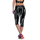 Women's 3D Print Capris Leggings - Medium & Plus Size (Sport Fitness Pants Outdoor Training Gym Clothes)
